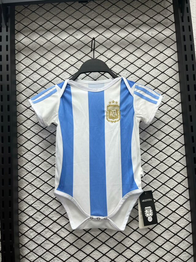 Argentina 2024 Baby Home Soccer Jersey